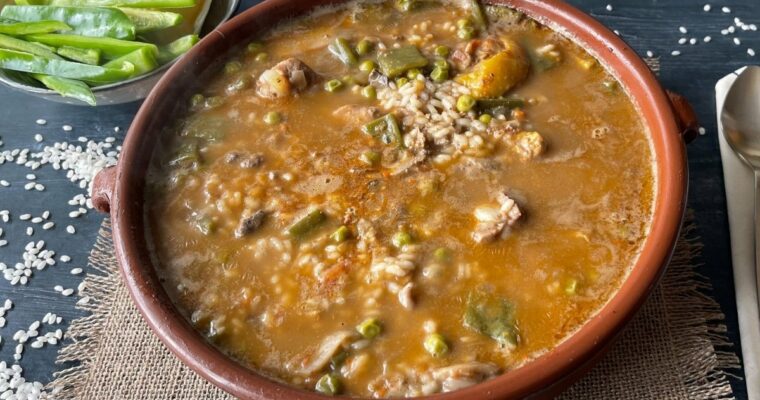 receta de arroz brut